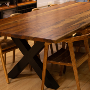 Mesa patas en X