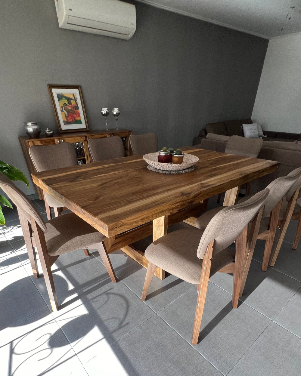 MESA PATAS RECTANGULARES DE MADERA - Imagen 13