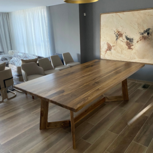 MESA PATAS W DE MADERA