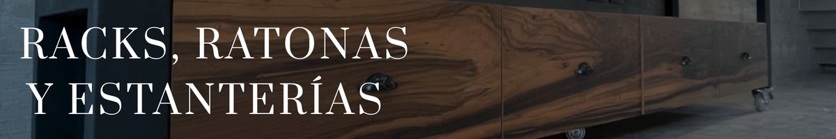 Racks, ratonas y estanterias - Pretoria Woodshop